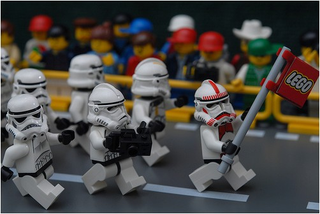 Illustration for article titled Imperial Sportstroopers Invade the Beijing Olympics